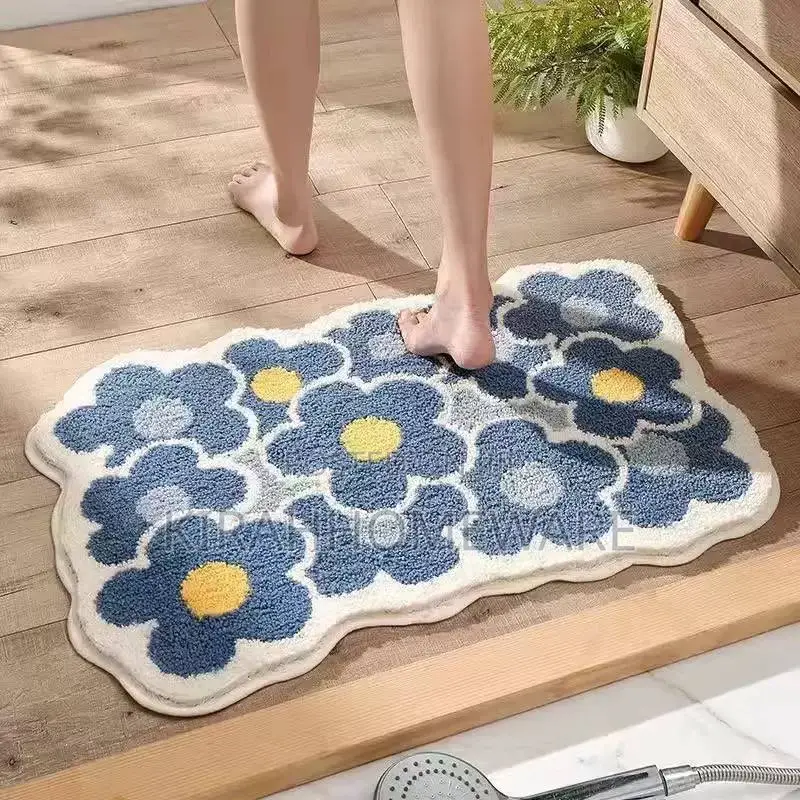 Thick Absorbent Bathroom Foot-Mat ( 50by80)