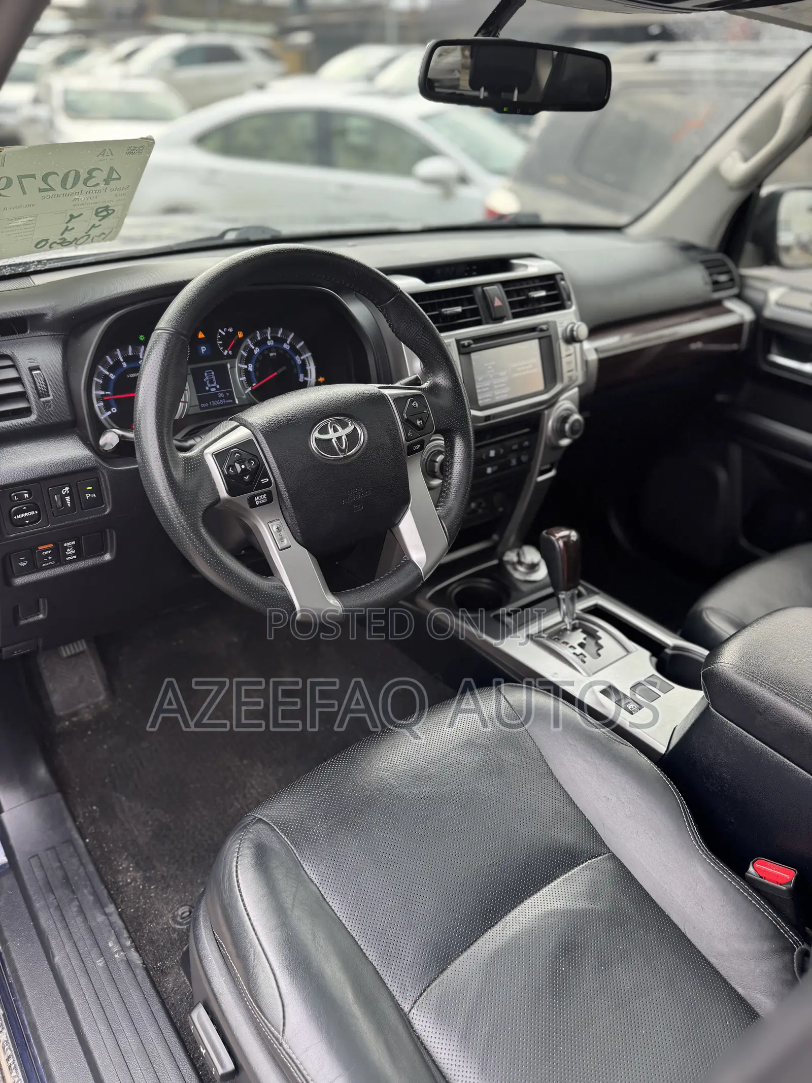 Toyota 4-Runner Limited 4x4 2018 Blue