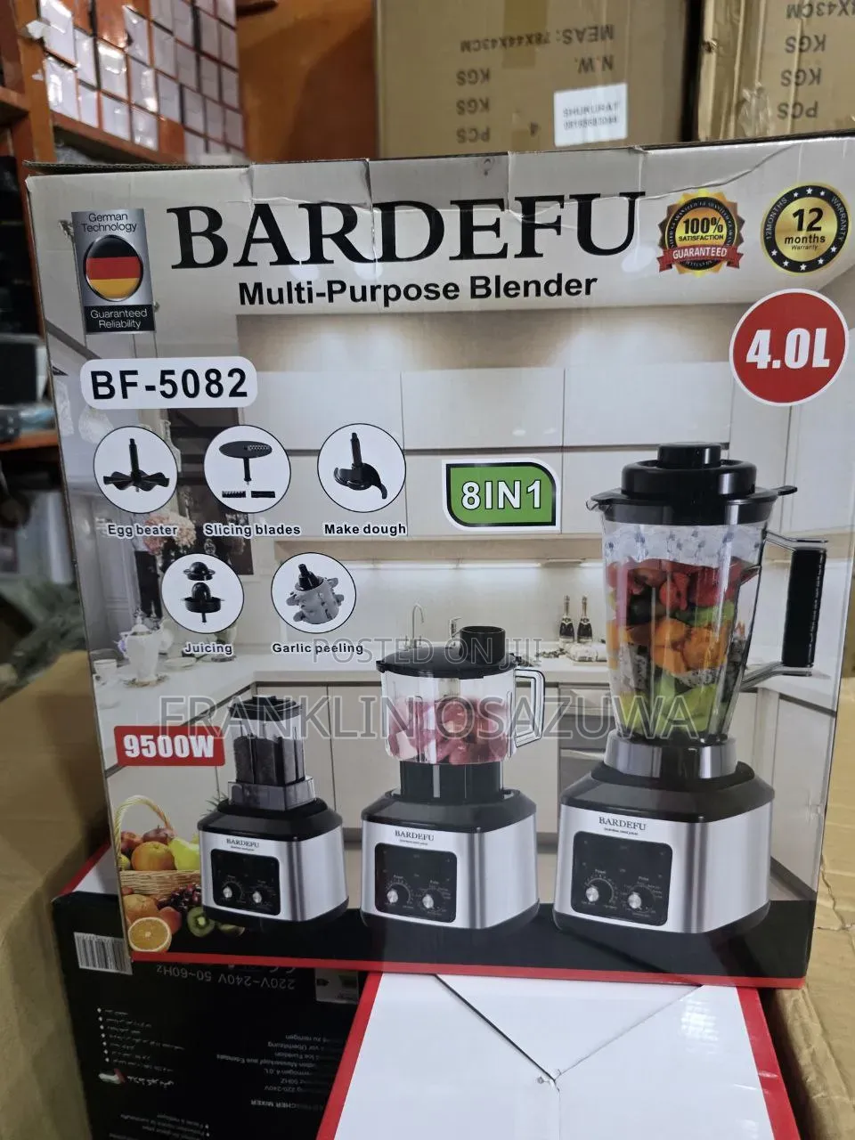 BARDEFU Multi-Purpose Blender 8 In1