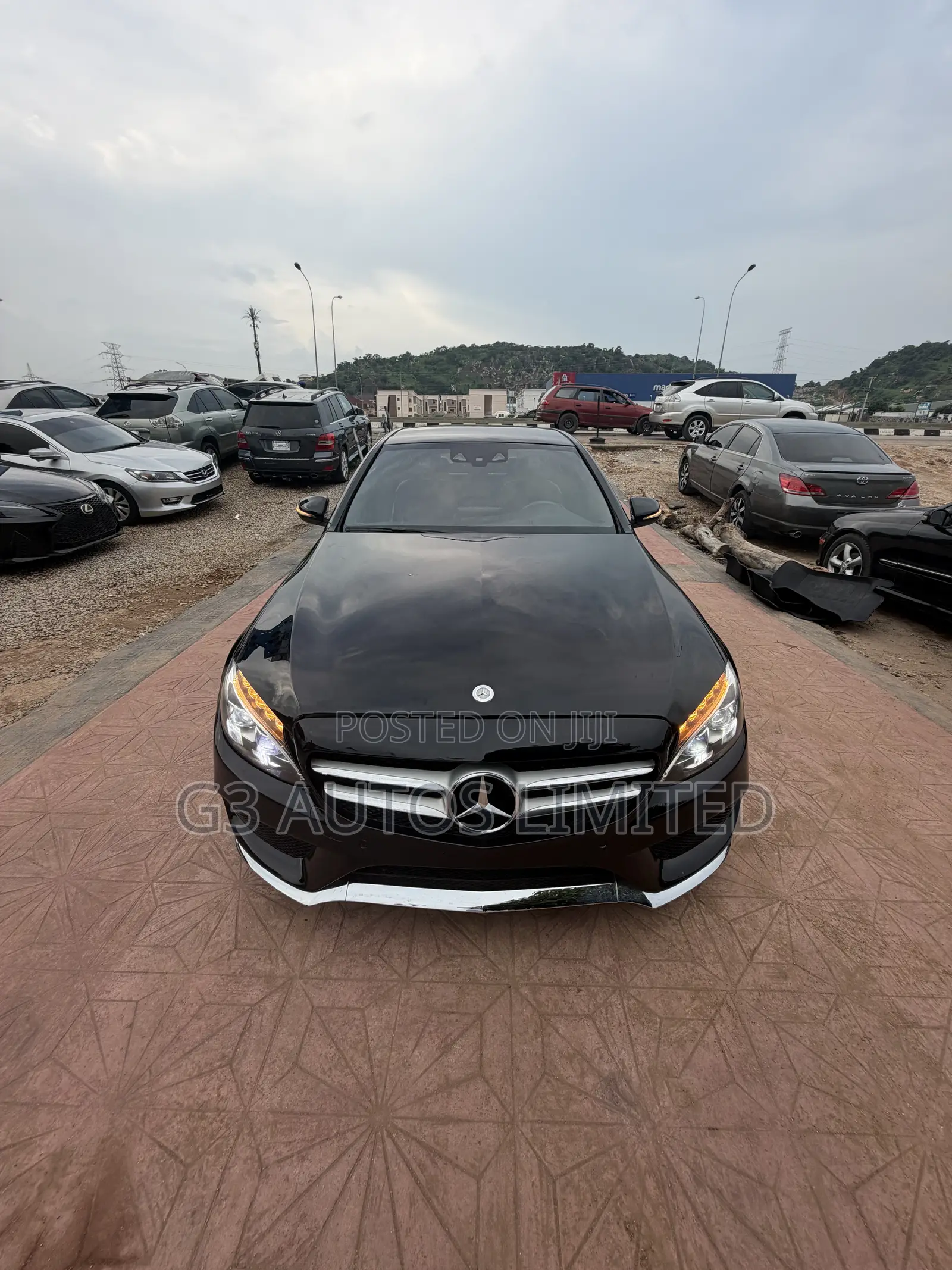 Mercedes-Benz C400 4Matic AWD Sedan (3.0L V6 7A) 2015 Black