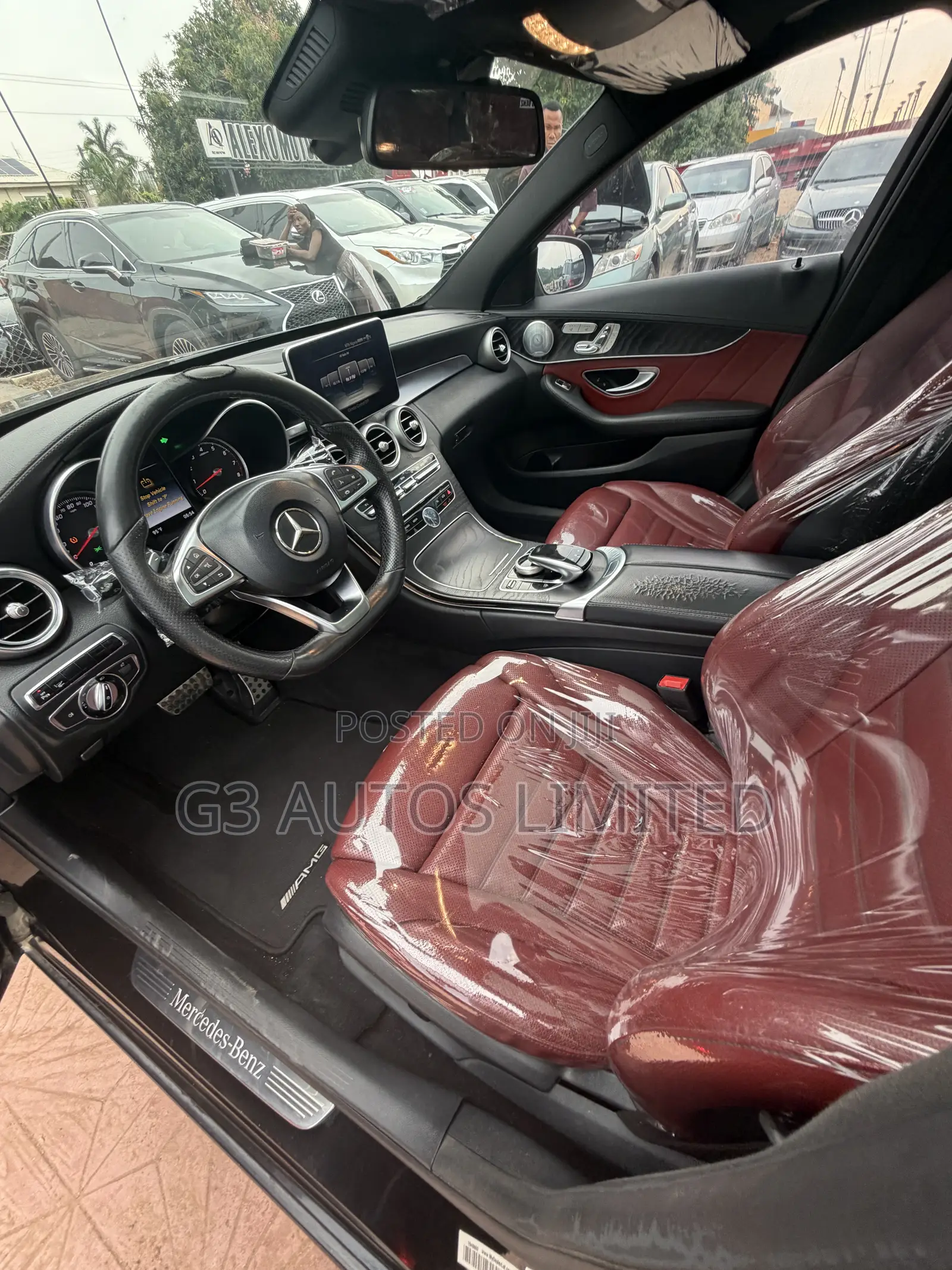 Mercedes-Benz C400 4Matic AWD Sedan (3.0L V6 7A) 2015 Black