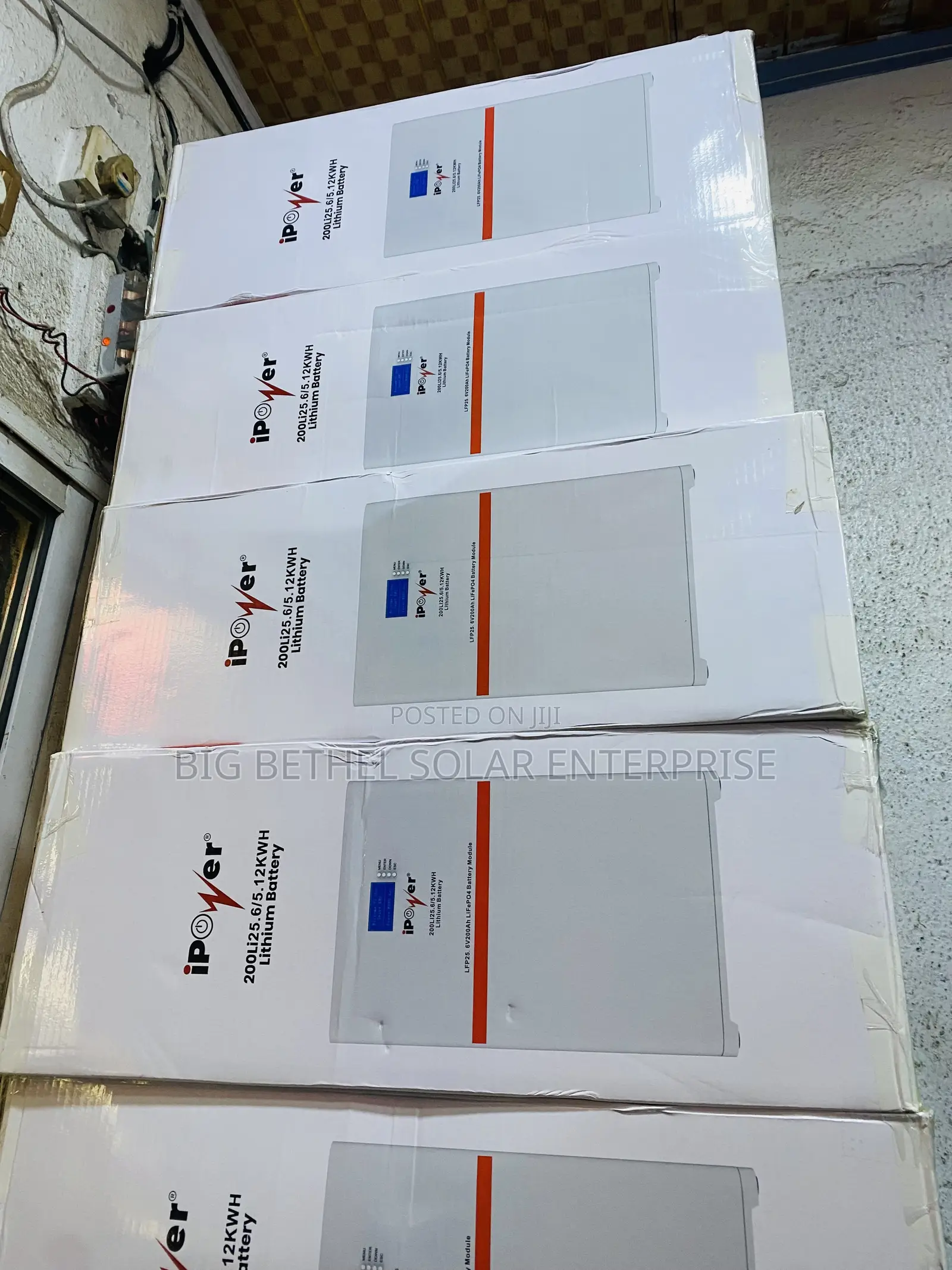 Ipower 5kwh 24v Solar Lithium Iorn Battery