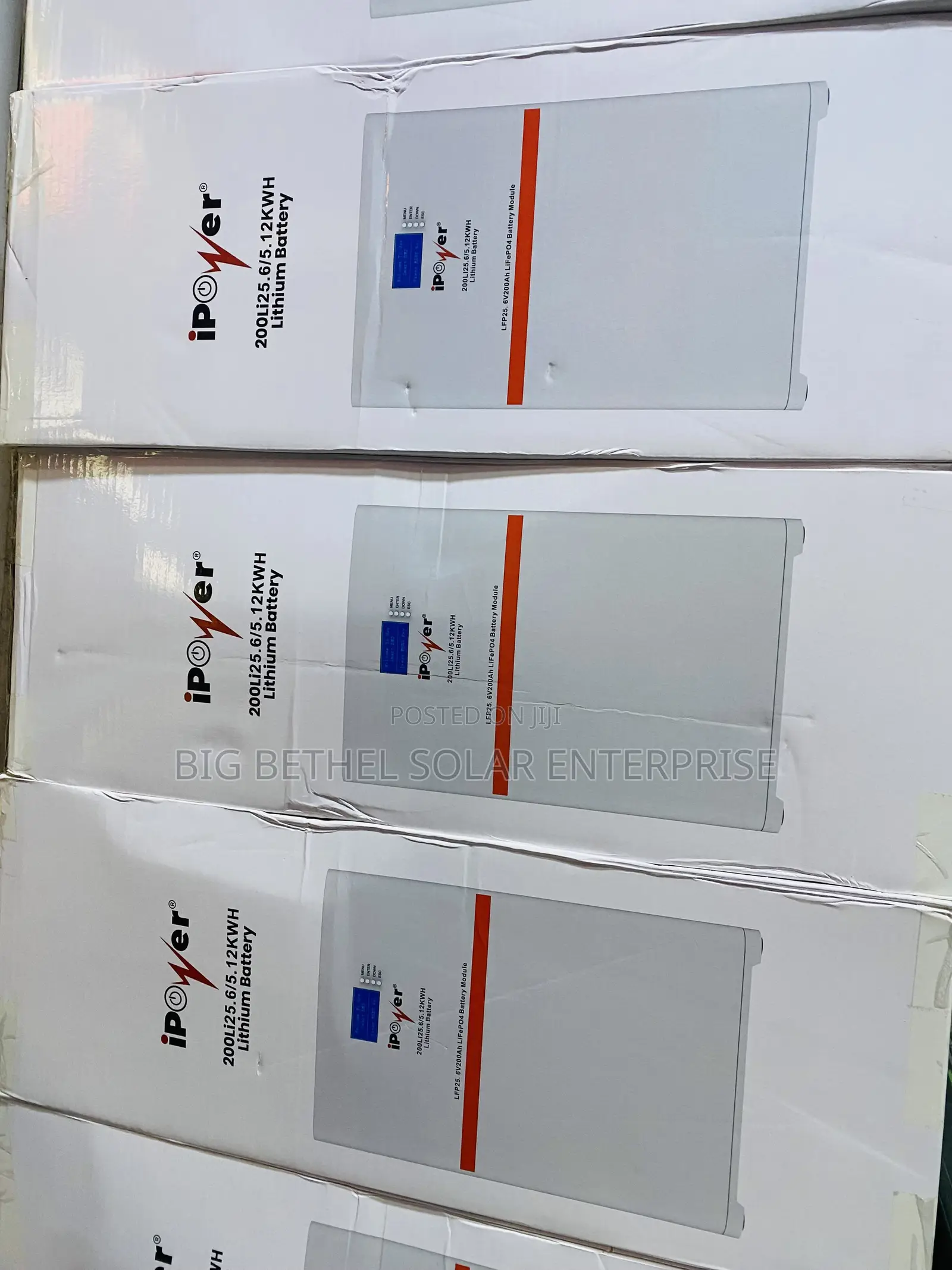 Ipower 5kwh 24v Solar Lithium Iorn Battery