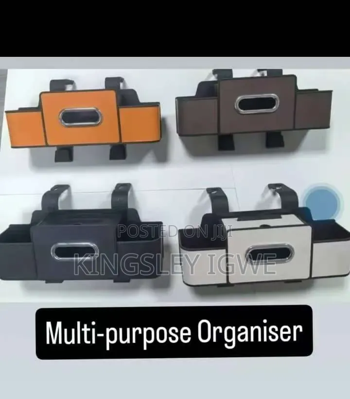 Multifunctional Car Organizer Rear Drainage Holder Storage Hanging Box