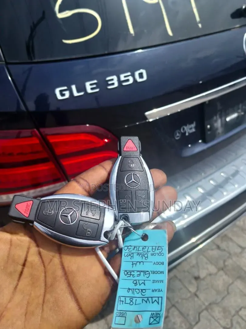 Mercedes-Benz GLE-Class 2016 Blue