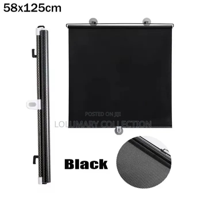 Retractable Car Sunshade Windshield UV Protection Sun Shade Curtain