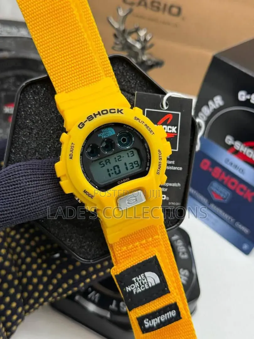 Premium G-Shock Wristwatch With a Cloth Fabric Strap