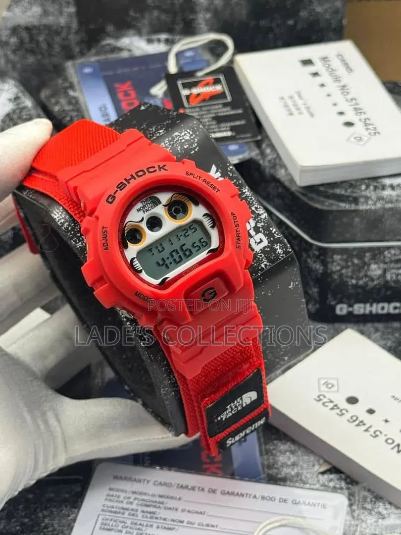 Premium G-Shock Wristwatch With a Cloth Fabric Strap