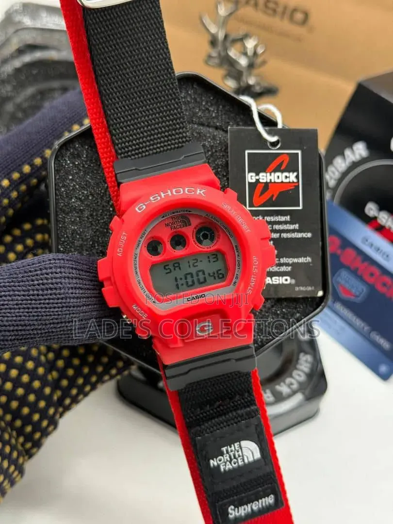 Premium G-Shock Wristwatch With a Cloth Fabric Strap