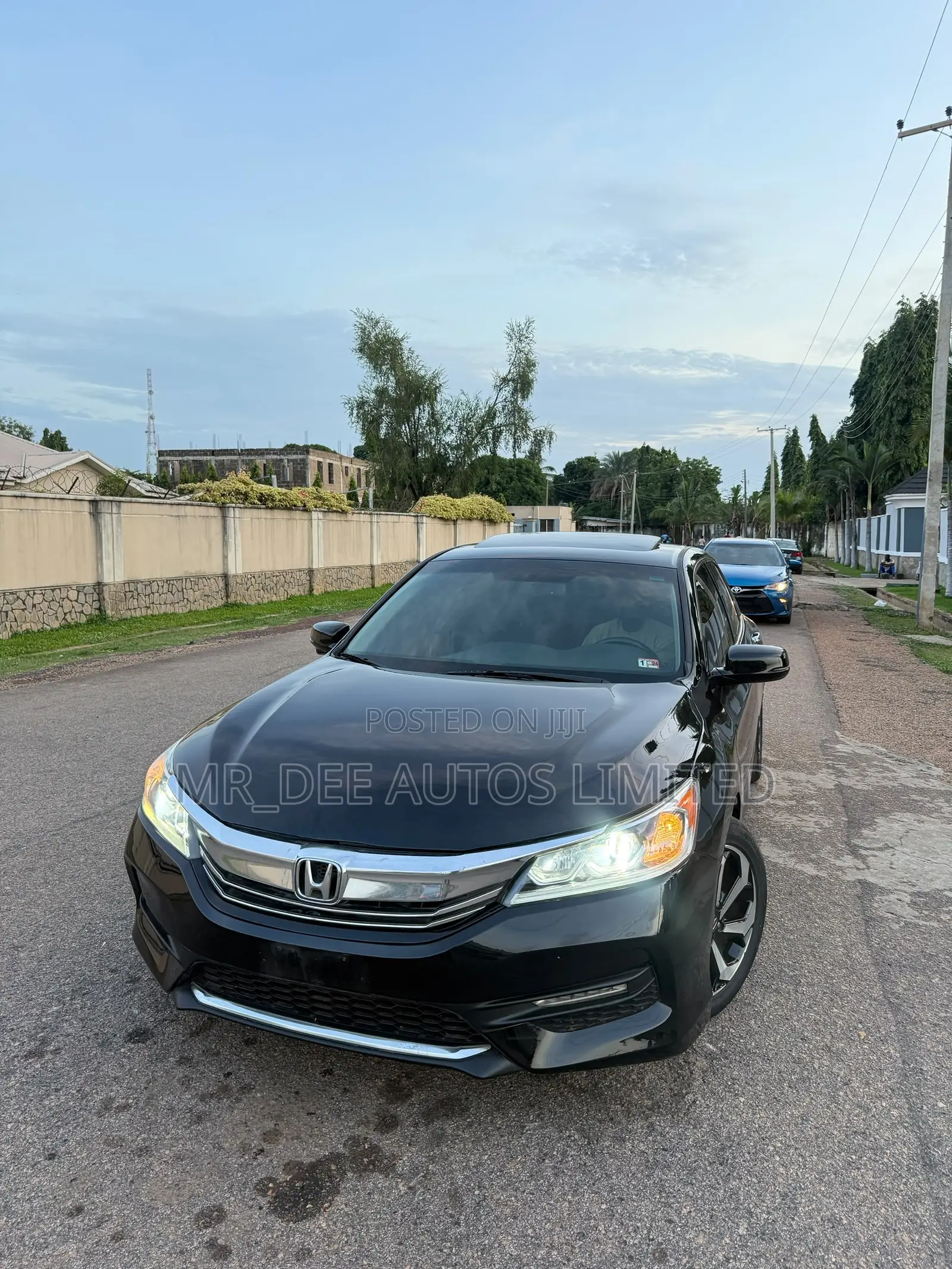 Honda Accord EX-L V6 4dr Sedan FWD (3.5L 6cyl 6A) 2017 Black