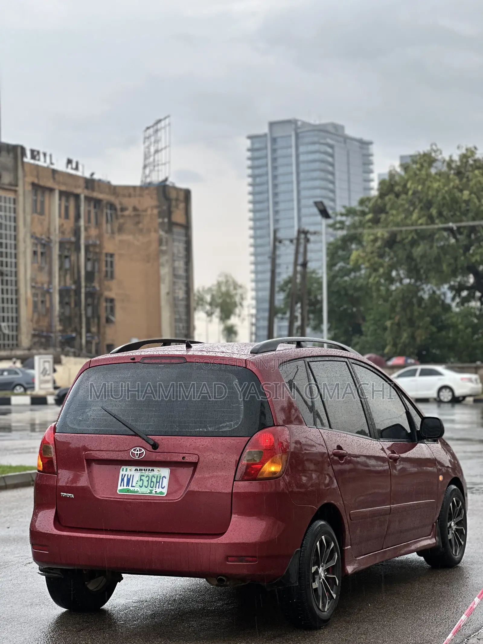 Toyota Corolla Verso 2005 Maroon