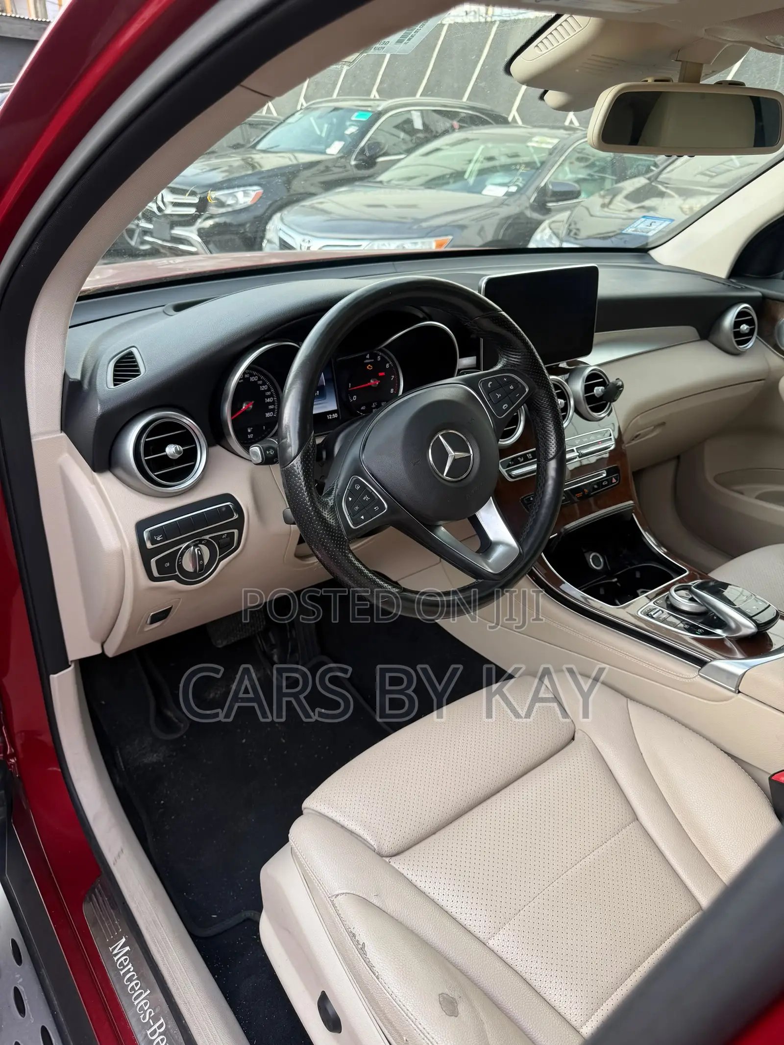 Mercedes-Benz GLC-Class 2017 Red