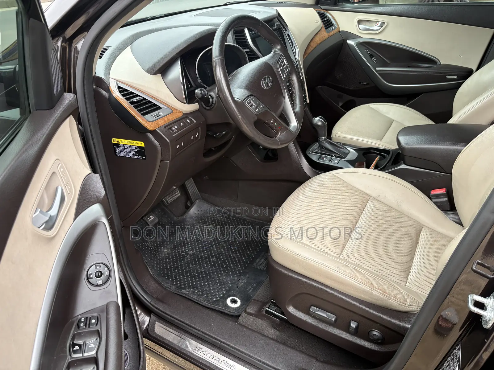 Hyundai Santa Fe Limited FWD 2016 Brown
