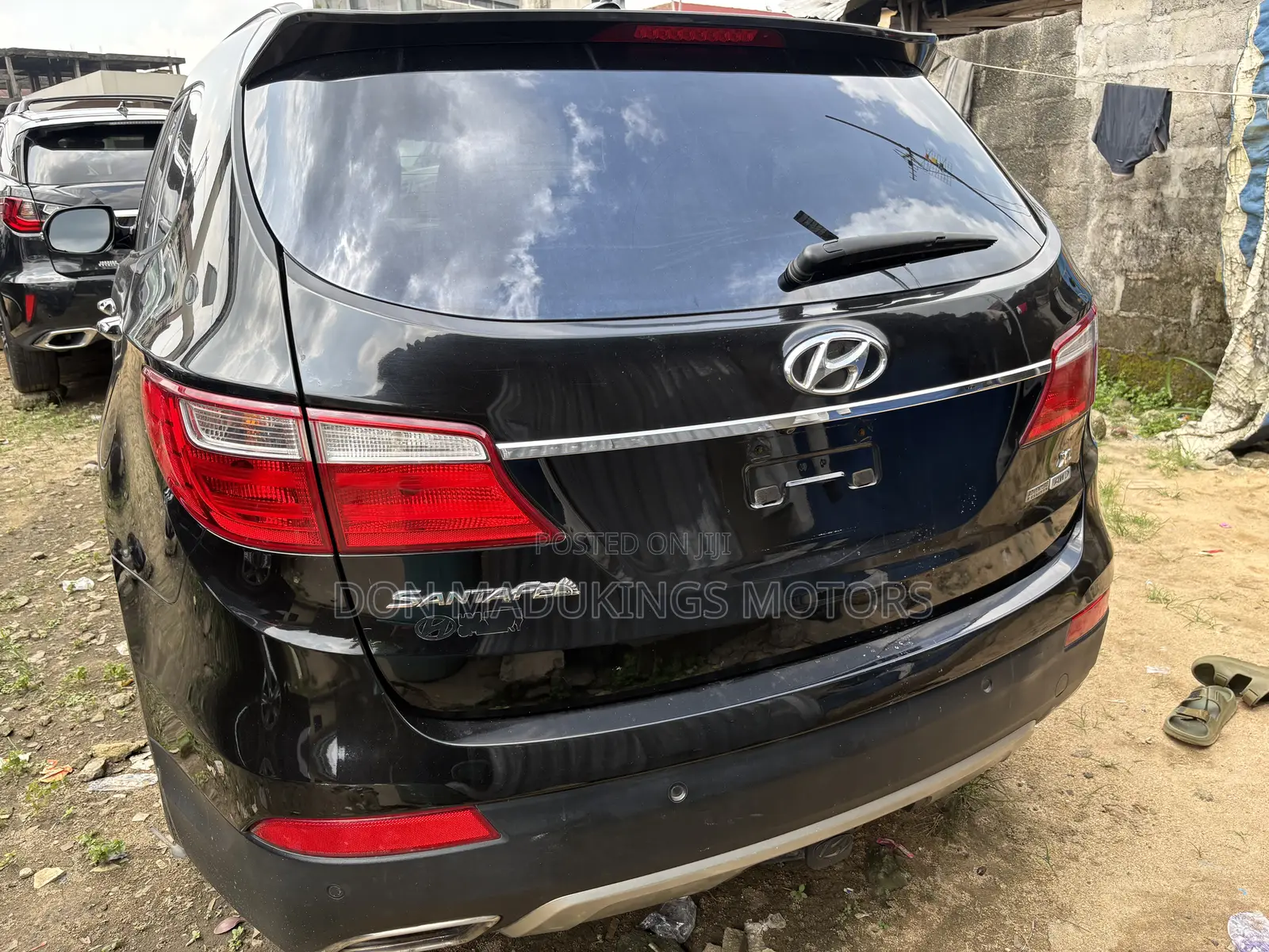 Hyundai Santa Fe Limited AWD 2016 Black