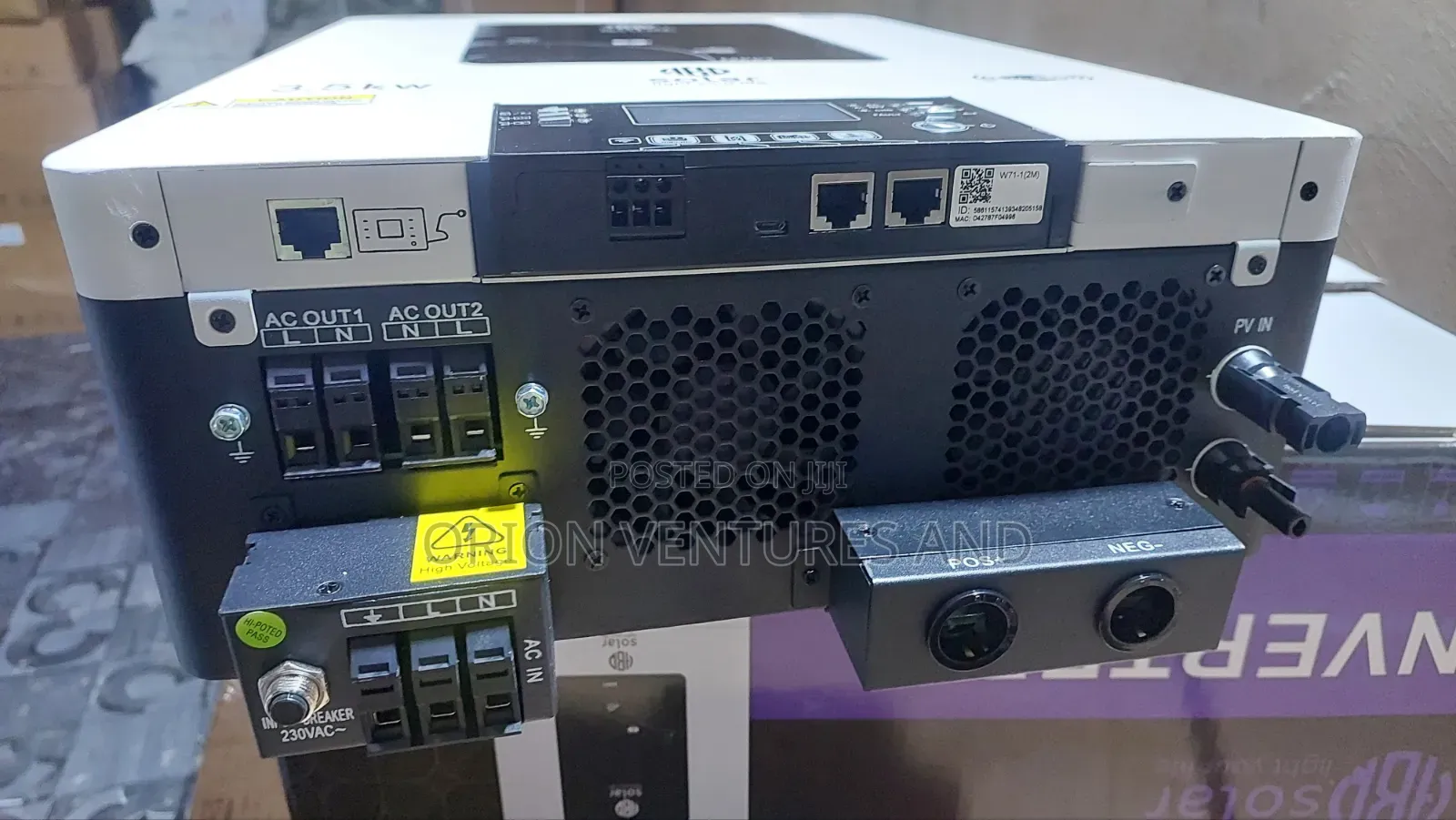 3.5kw 12v Hybrid Inverter - Works With or Without Battery