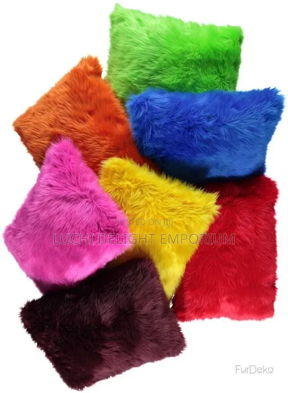6 Pics Luxury Fluffy Throw Pillows
