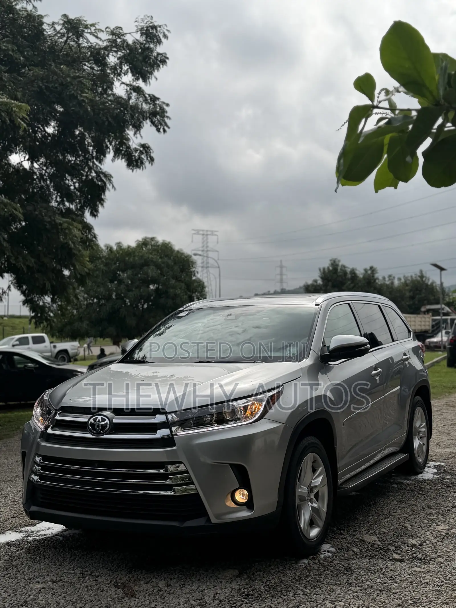 Toyota Highlander Limited Platinum 2019 Silver