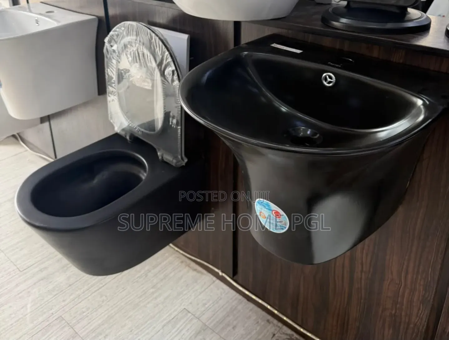 High Quality Wall Mounted Wc and Wash Hand Basin