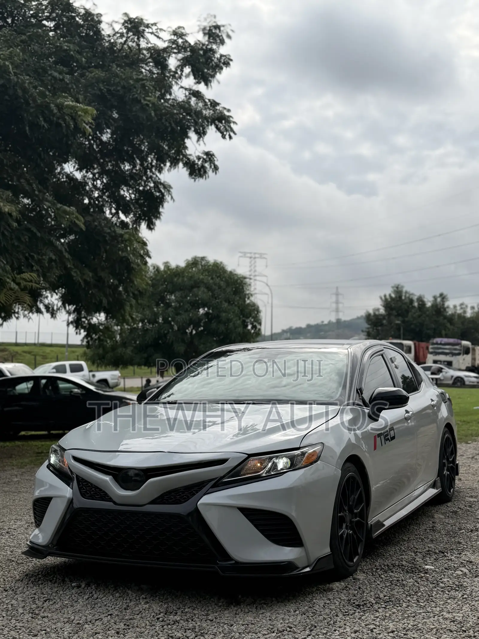 Toyota Camry TRD V6 2021 White