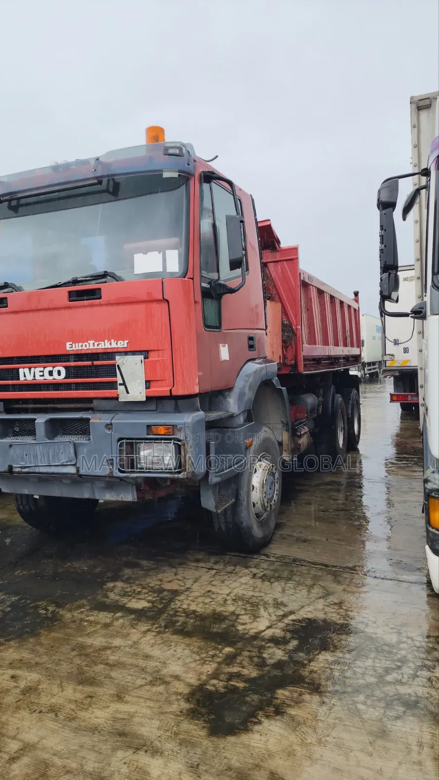 Foreign Used Iveco Eurotrakker 10 Tyres Tipper