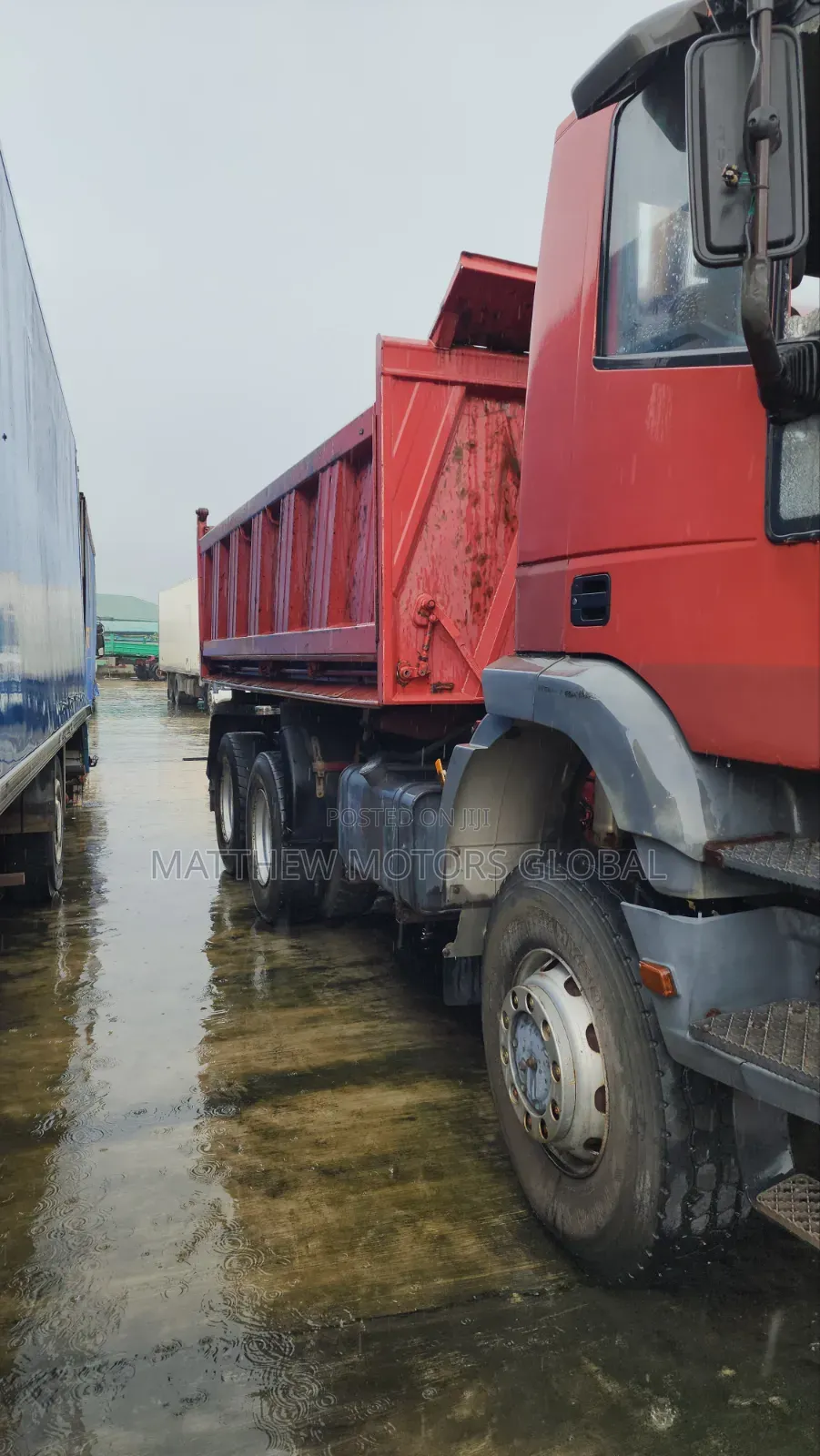 Foreign Used Iveco Eurotrakker 10 Tyres Tipper