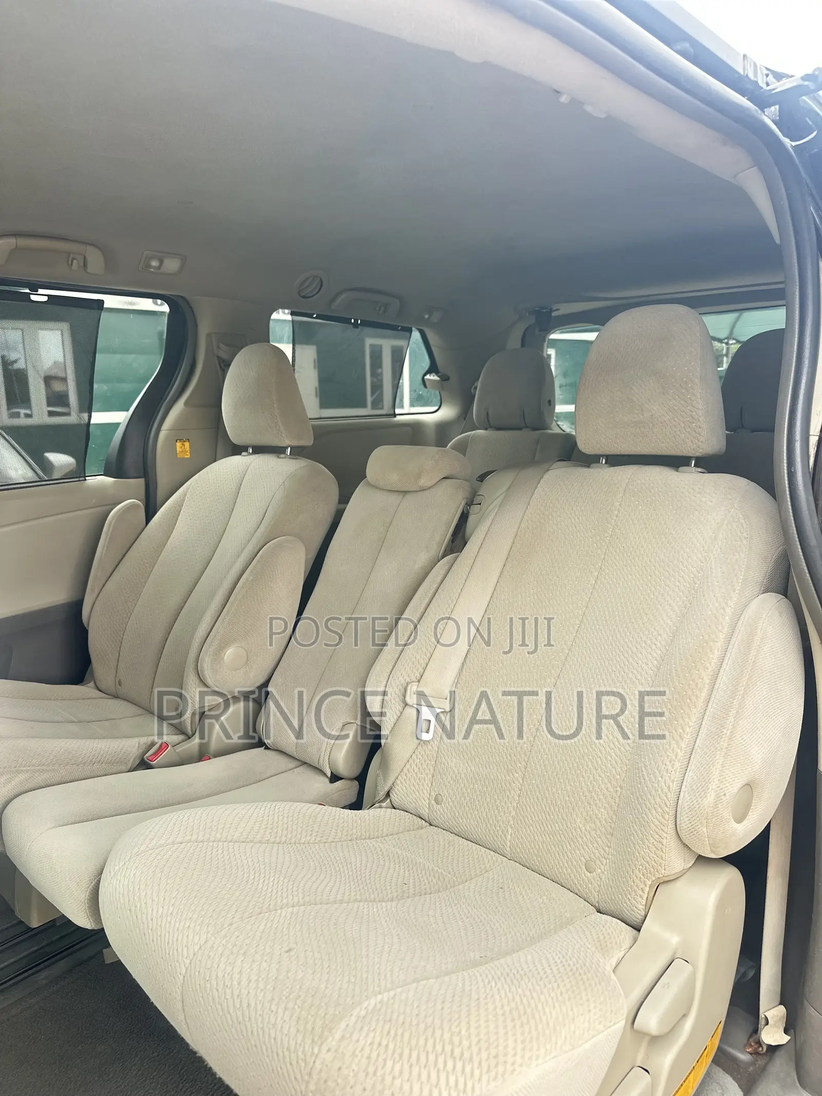 Toyota Sienna LE 7 Passenger 2012 Black