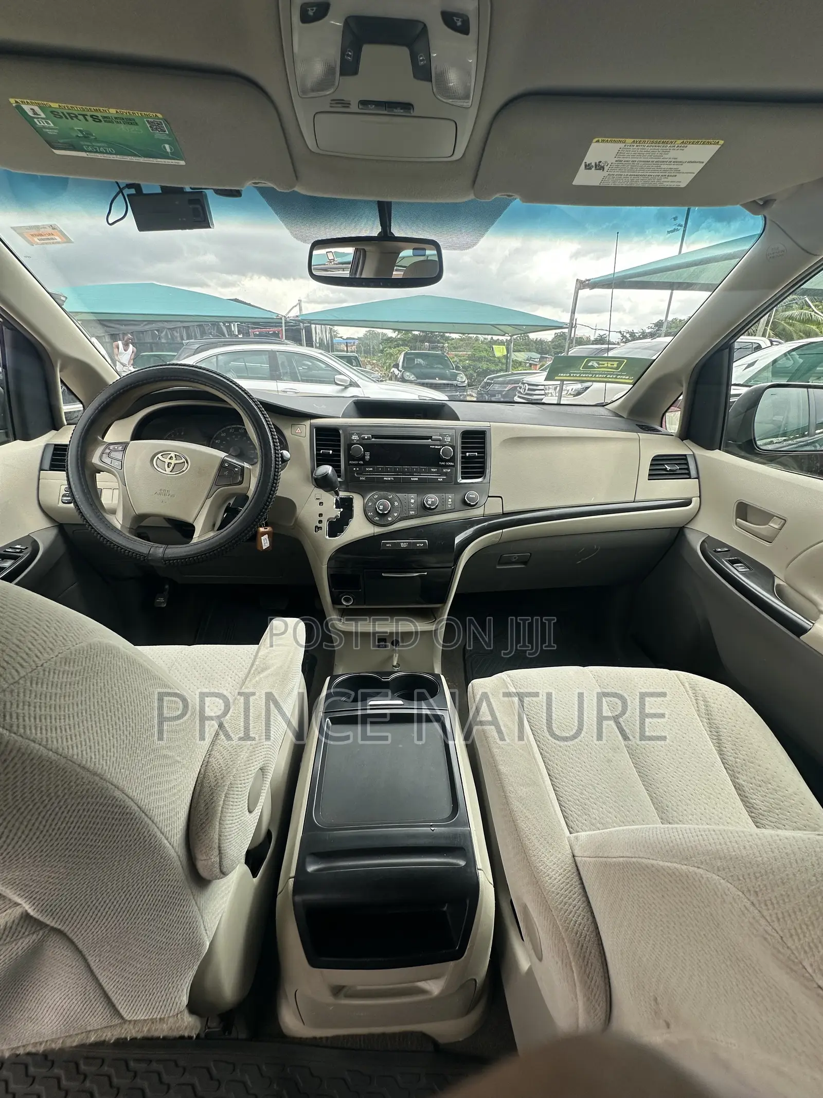 Toyota Sienna LE 7 Passenger 2012 Black