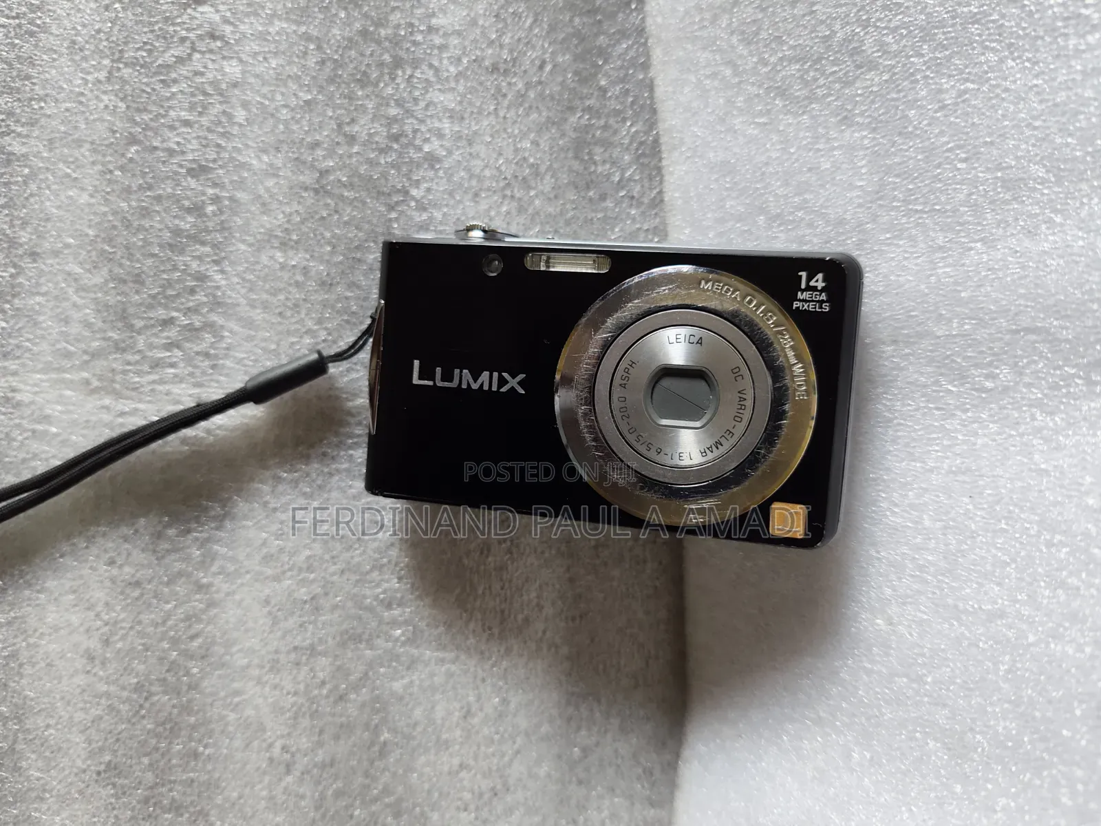 Panasonic Digital Photo Video Camera for Vintage Passport Snapping