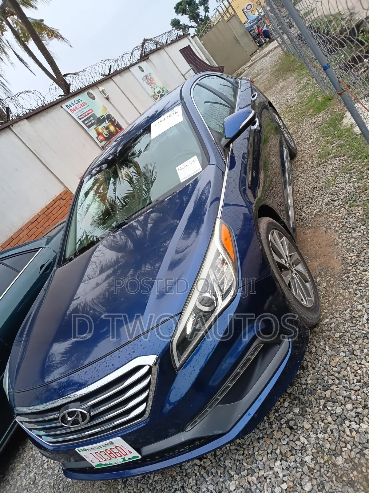 Hyundai Sonata 2015 Blue