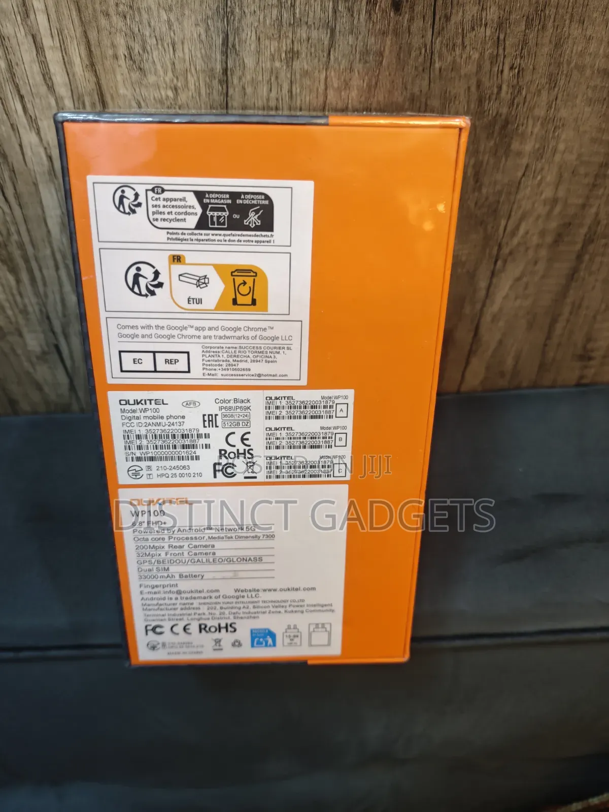New Oukitel WP60 512 GB Black