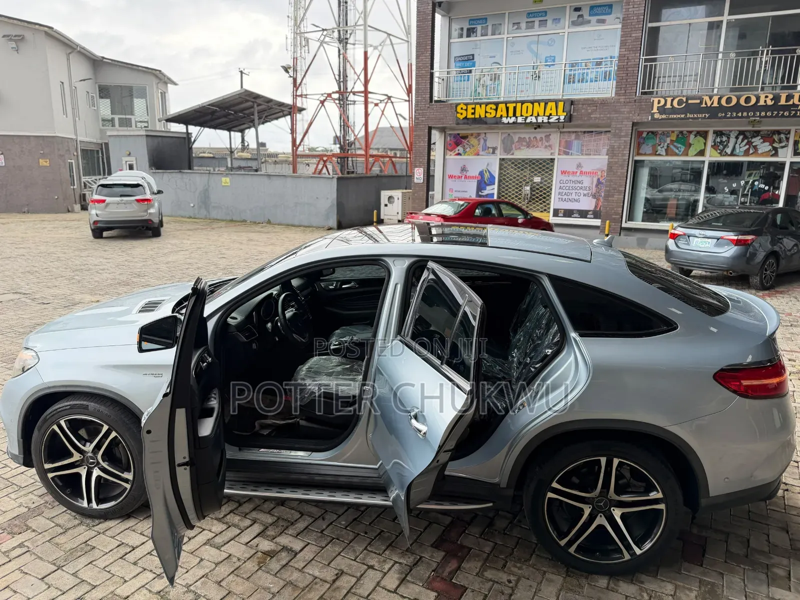 Mercedes-Benz GLE-Class 2018 Blue