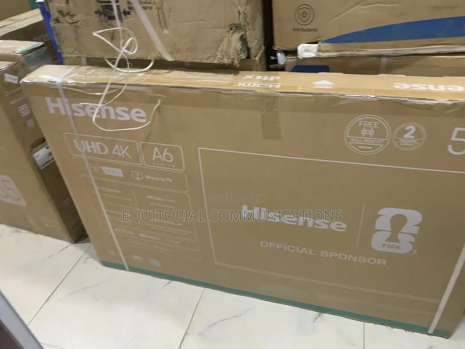 Hisense 55 Inch Smart TV 55A6Q UHD Google TV With Voice Control