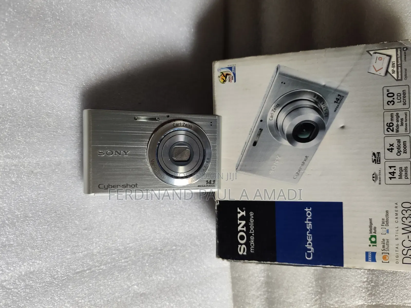 SONY Digital Photo Video Camera for Vintage Passport Snapping