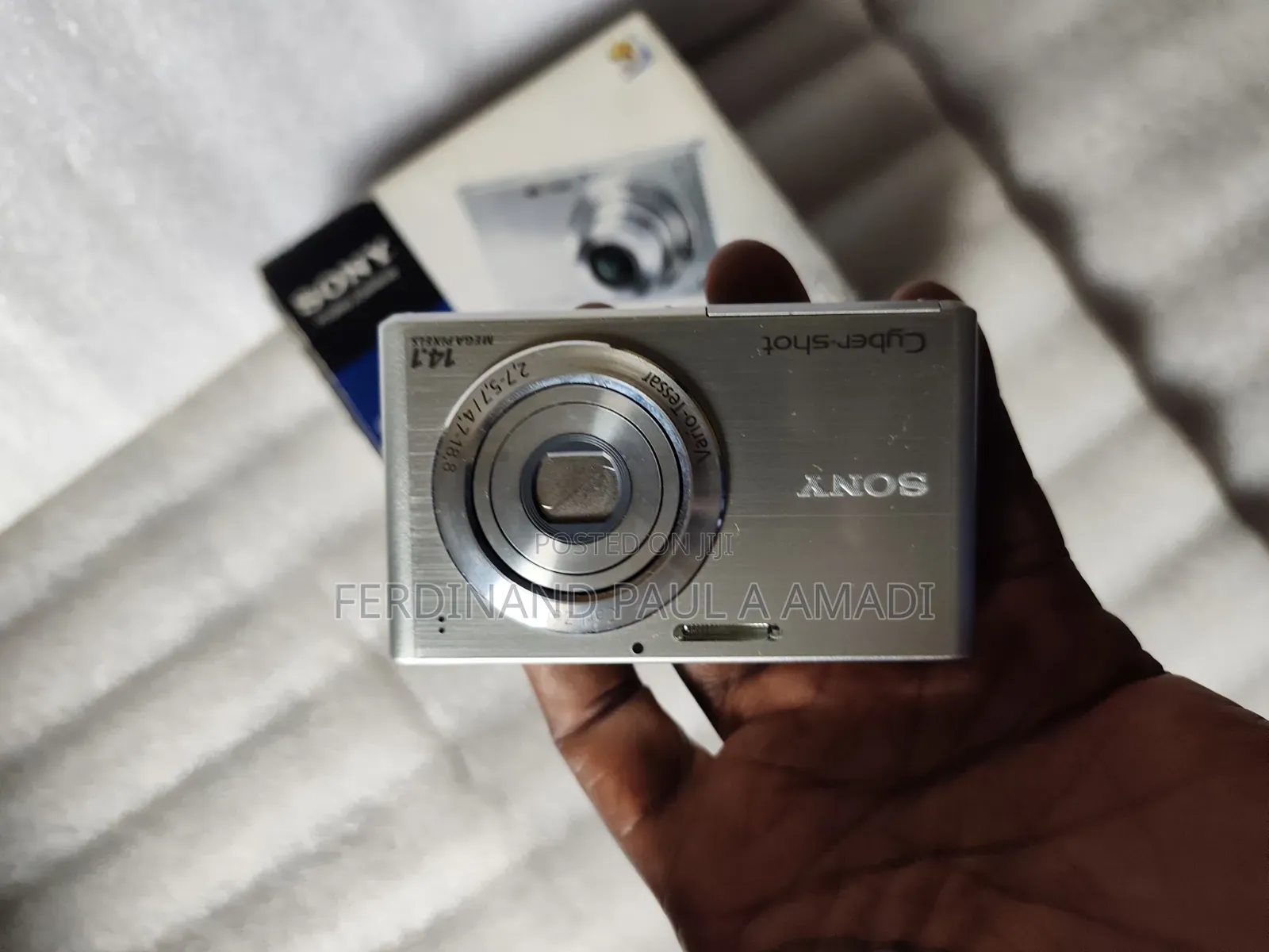 SONY Digital Photo Video Camera for Vintage Passport Snapping