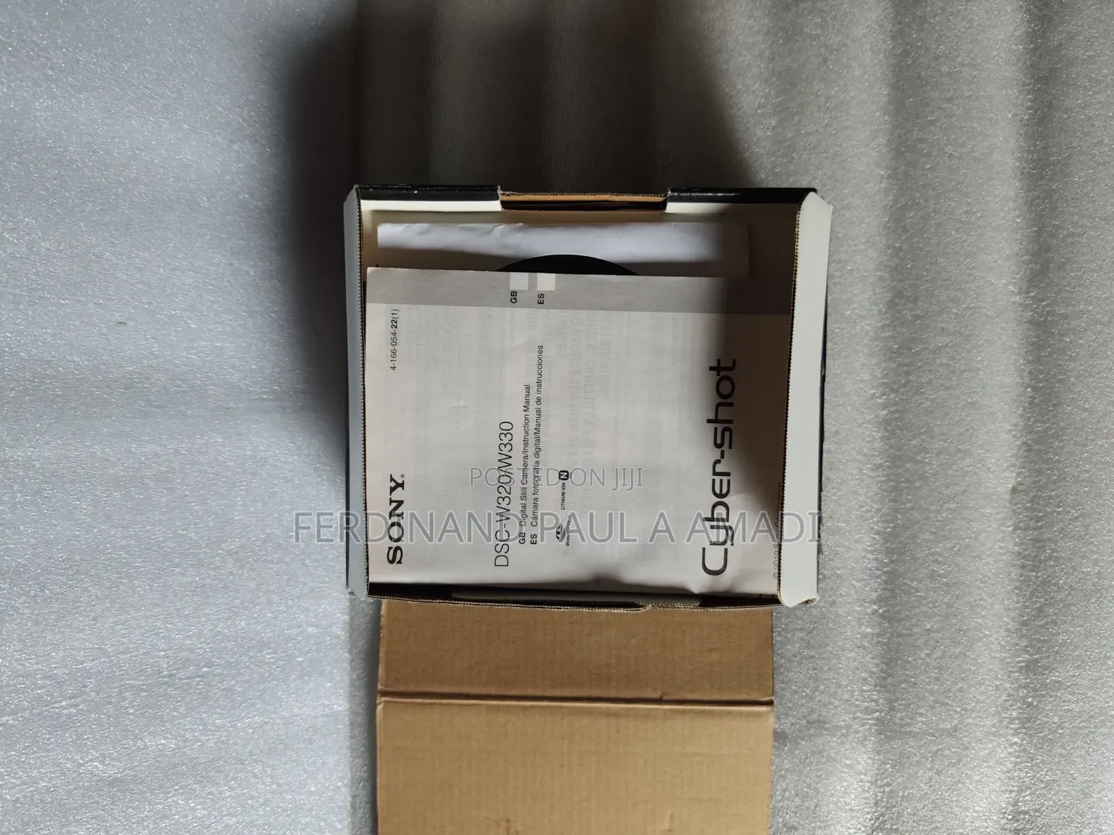 SONY Digital Photo Video Camera for Vintage Passport Snapping