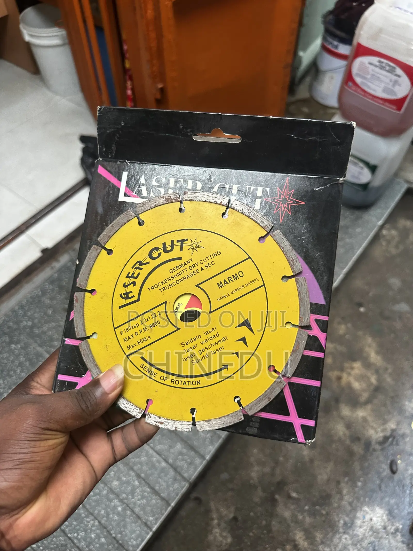 Diamond Cutting Disc for Marble/Stone 7”
