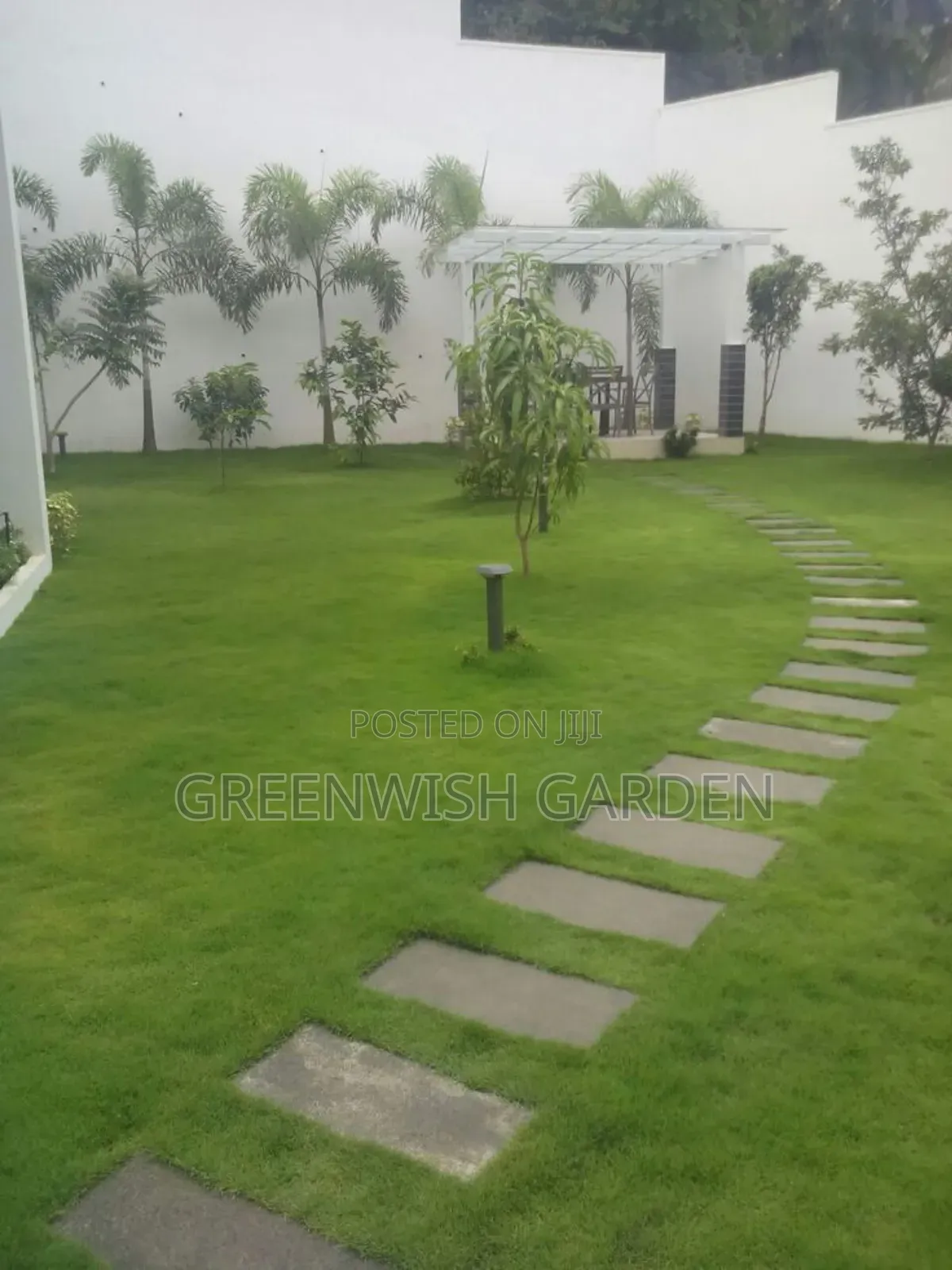 Paving Stones and Garden