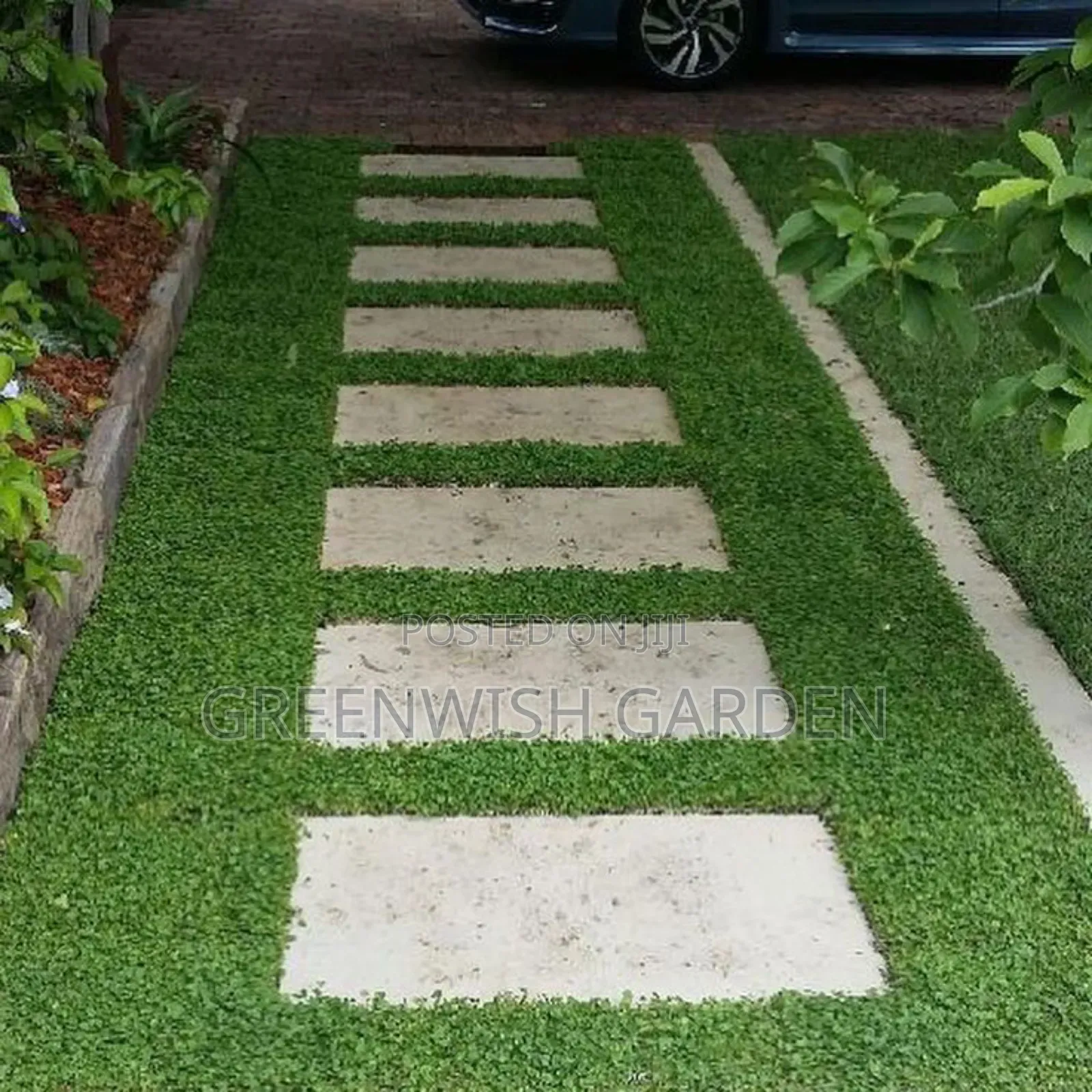 Paving Stones and Garden
