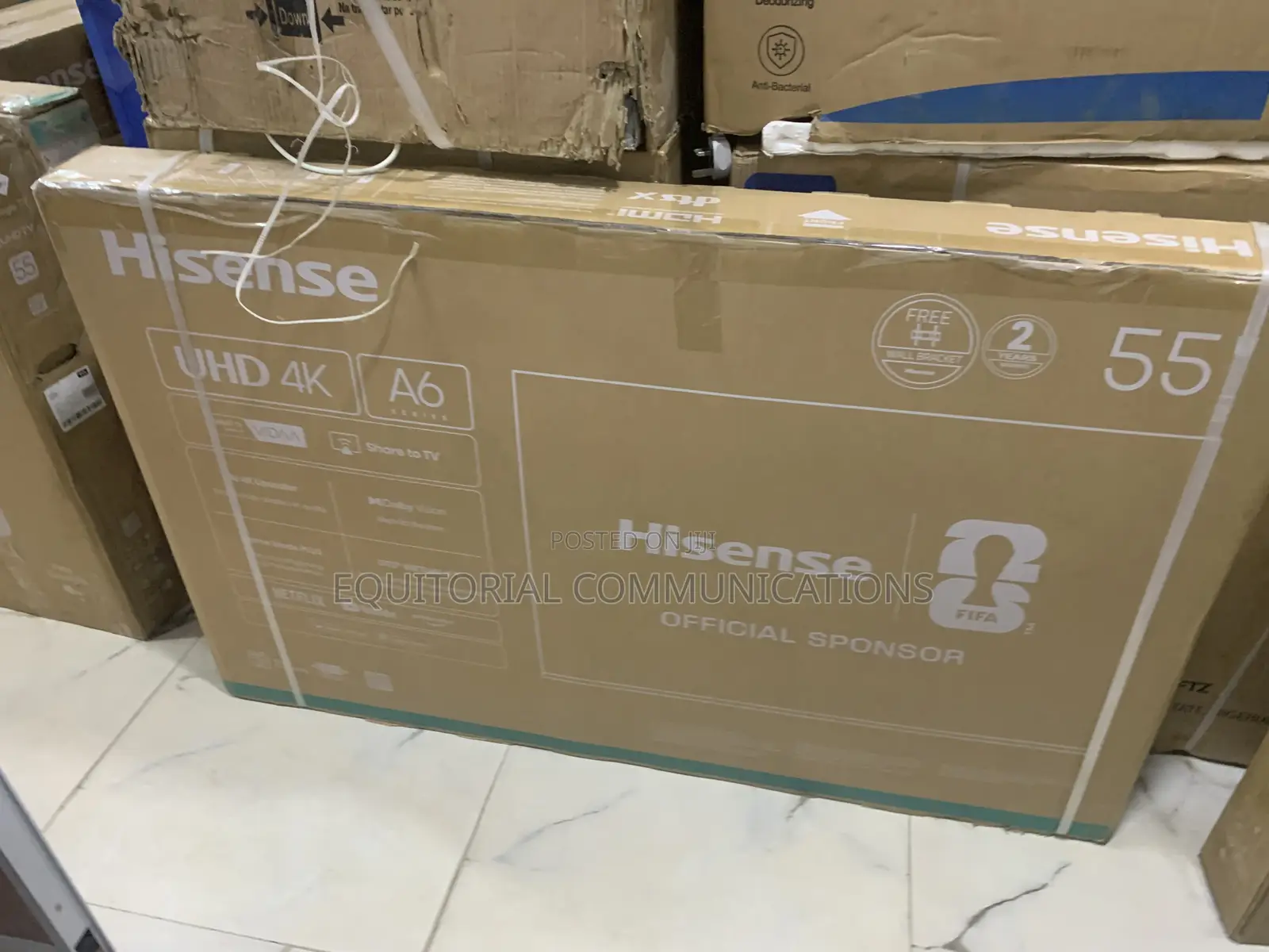 Hisense 55A6Q 55 Inch Smart TV With HDR and Google TV