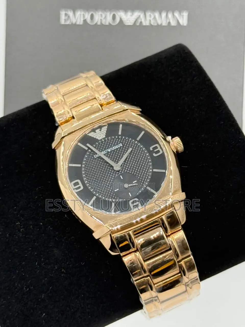 Automatic Quality Luxury Emporio Armani Chain Wristwatches