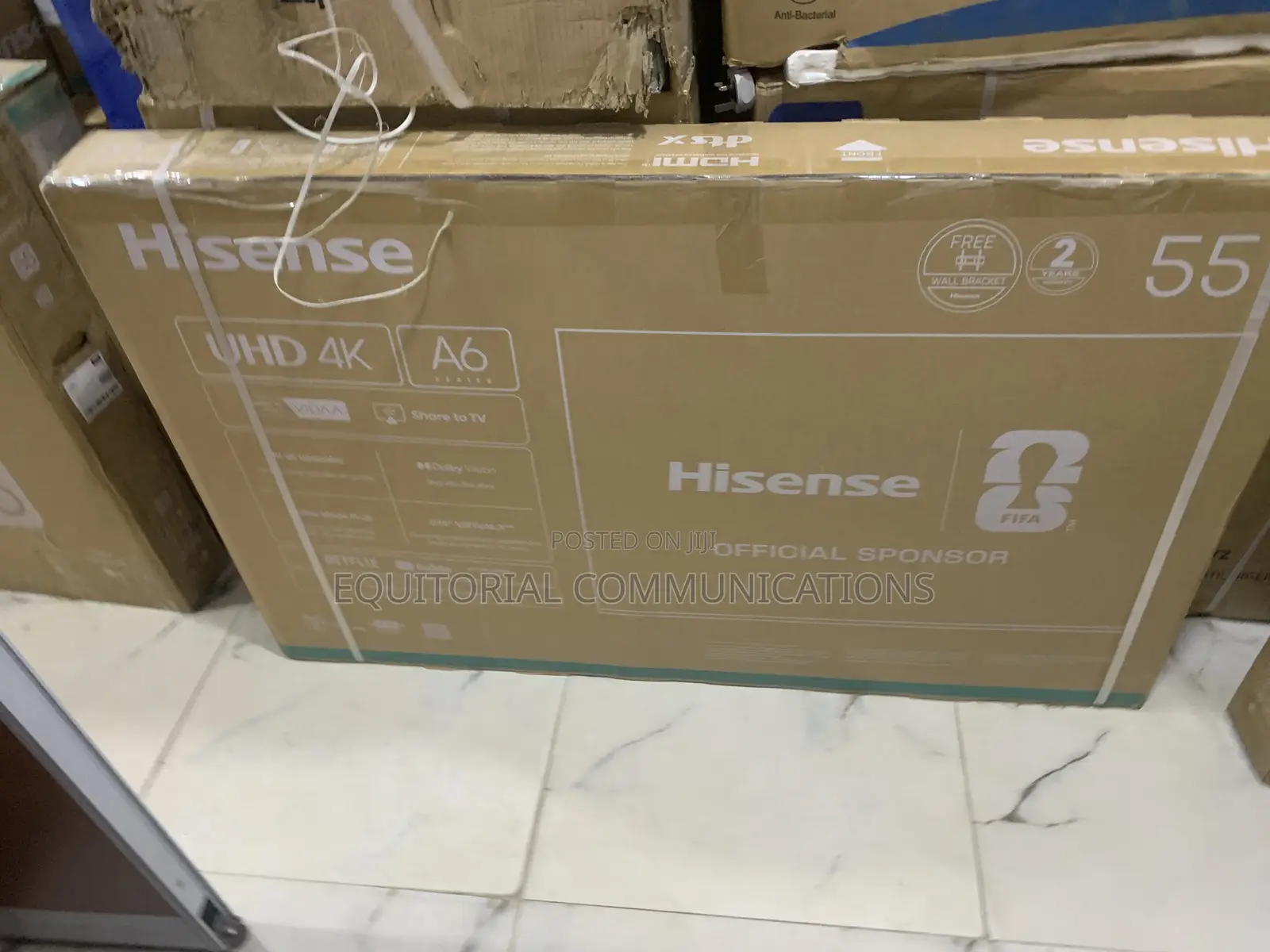 Hisense 55A6Q 55 Inch Ultra HD Smart Television With Dolby Vision