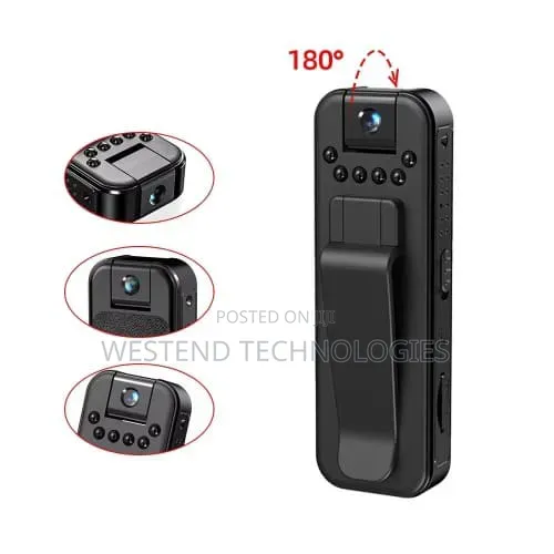 Bodycam Hd Mini Infrared Night Vision Security Hidden Body Camera WiFi