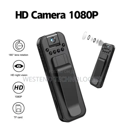 Bodycam Hd Mini Infrared Night Vision Security Hidden Body Camera WiFi
