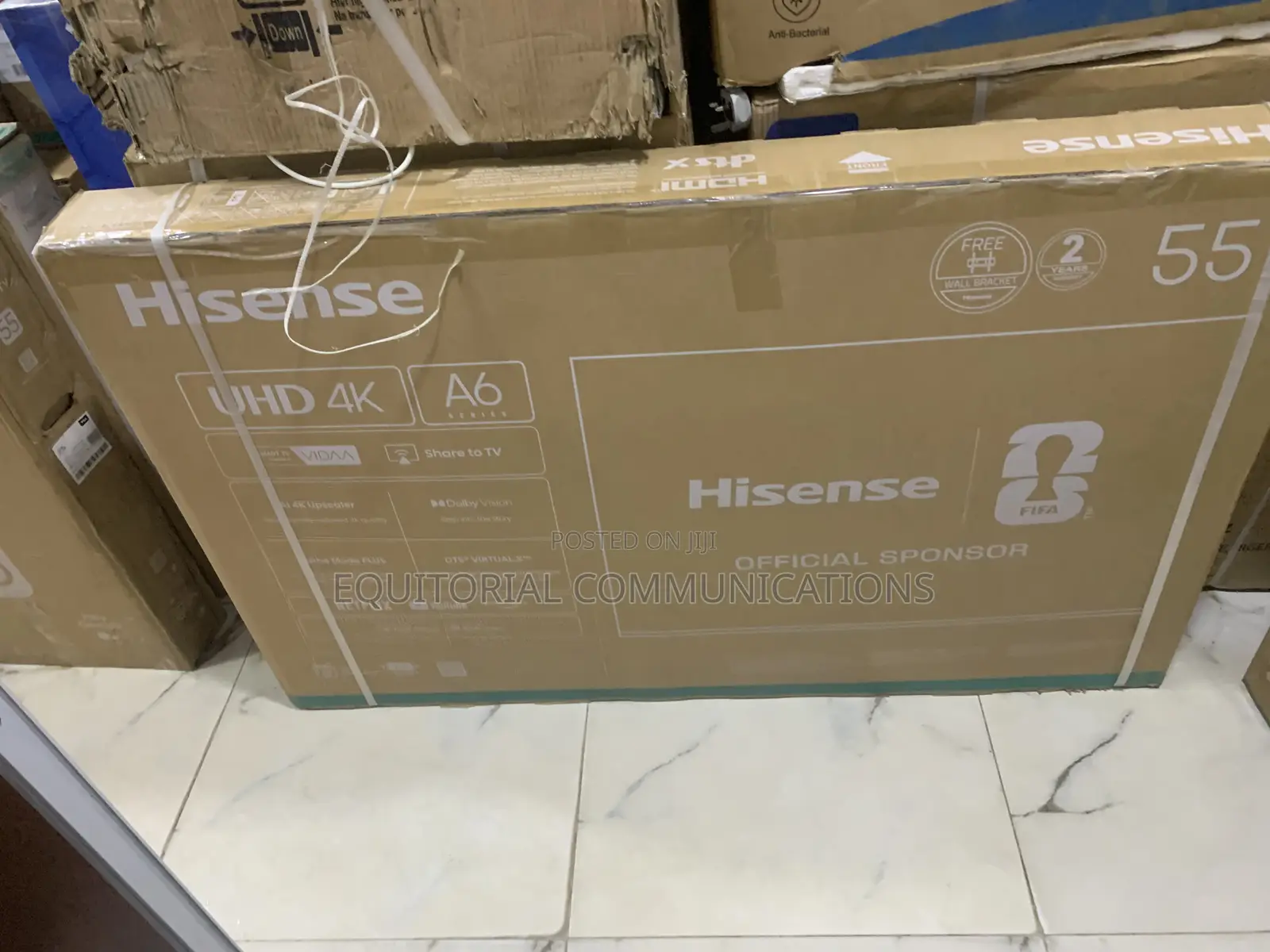 Hisense 55A6Q UHD Smart TV With Google Assistant and HDR10