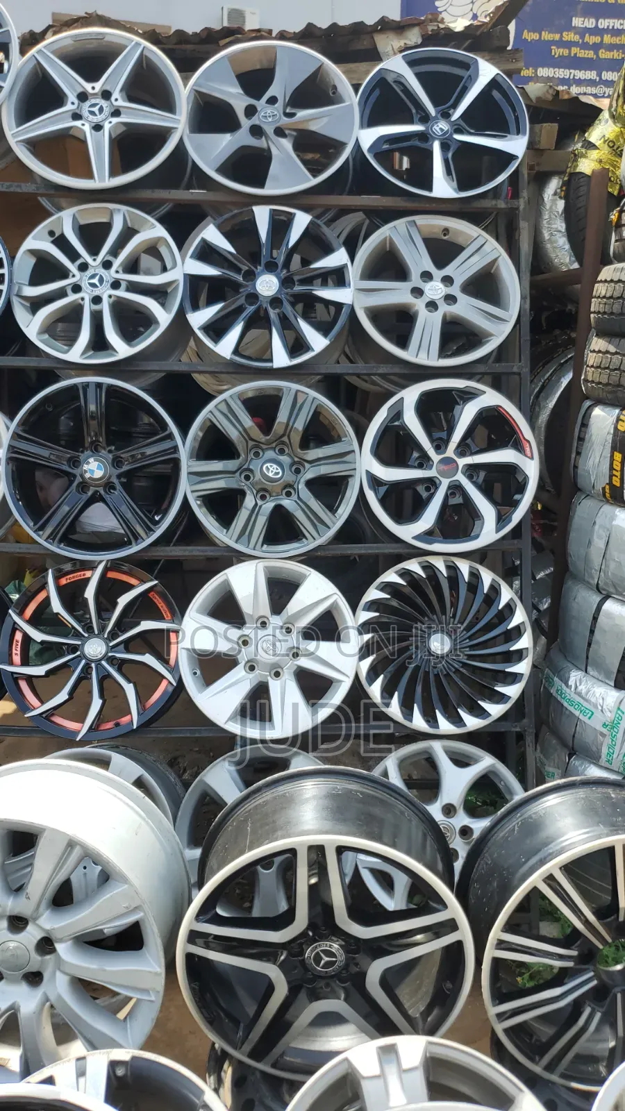 17inch Quality Allowed Wheels Dubai
