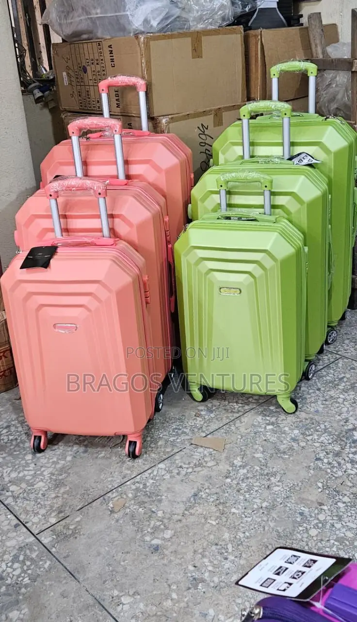 Quality Set of 3pcs Graphics Boxes and Luggage