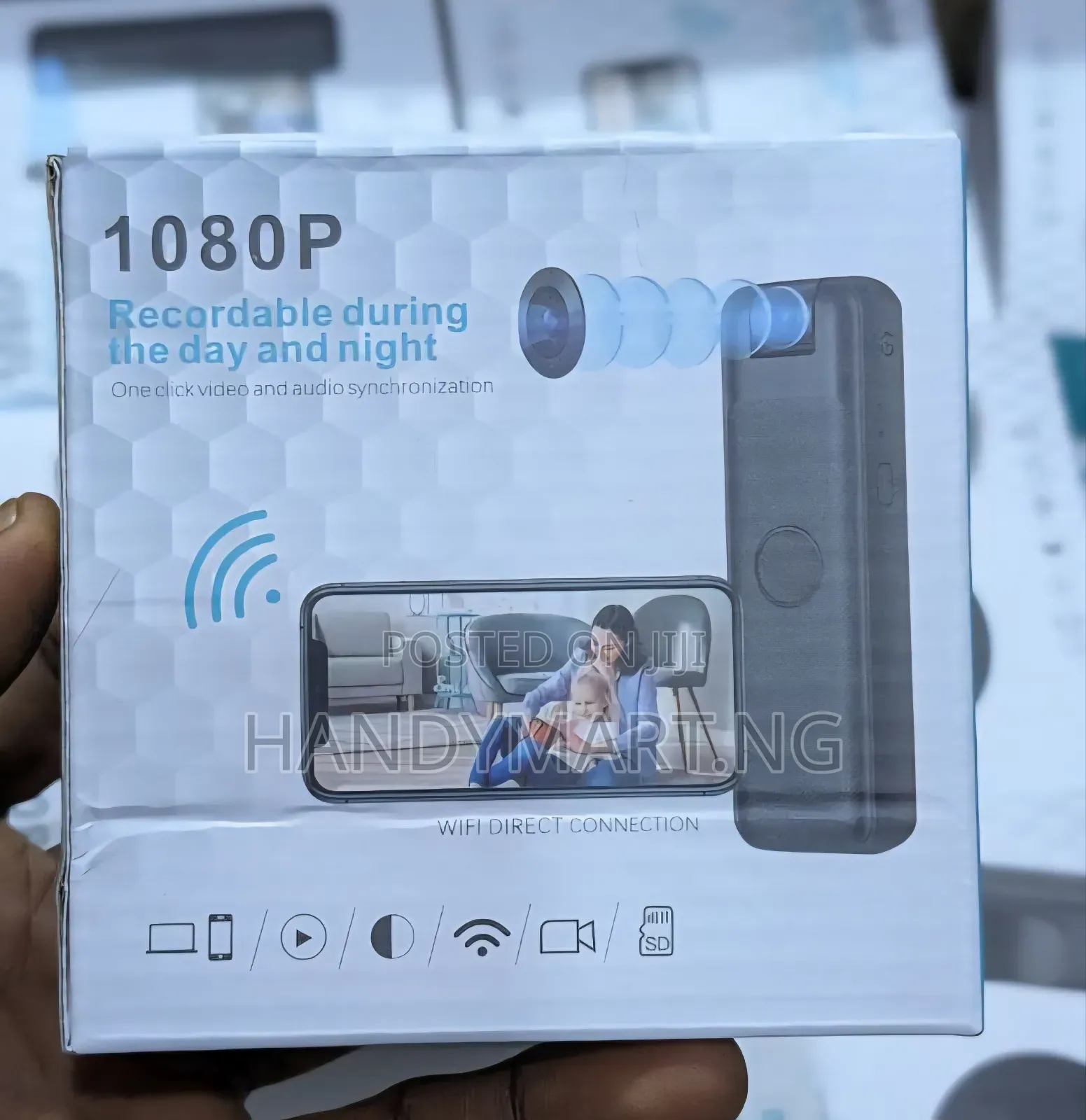 1080P Mini Wireless Wifi Body Camera 10% OFF