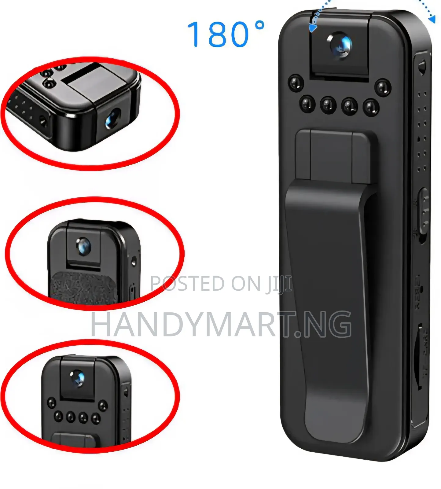 1080P Mini Wireless Wifi Body Camera 10% OFF