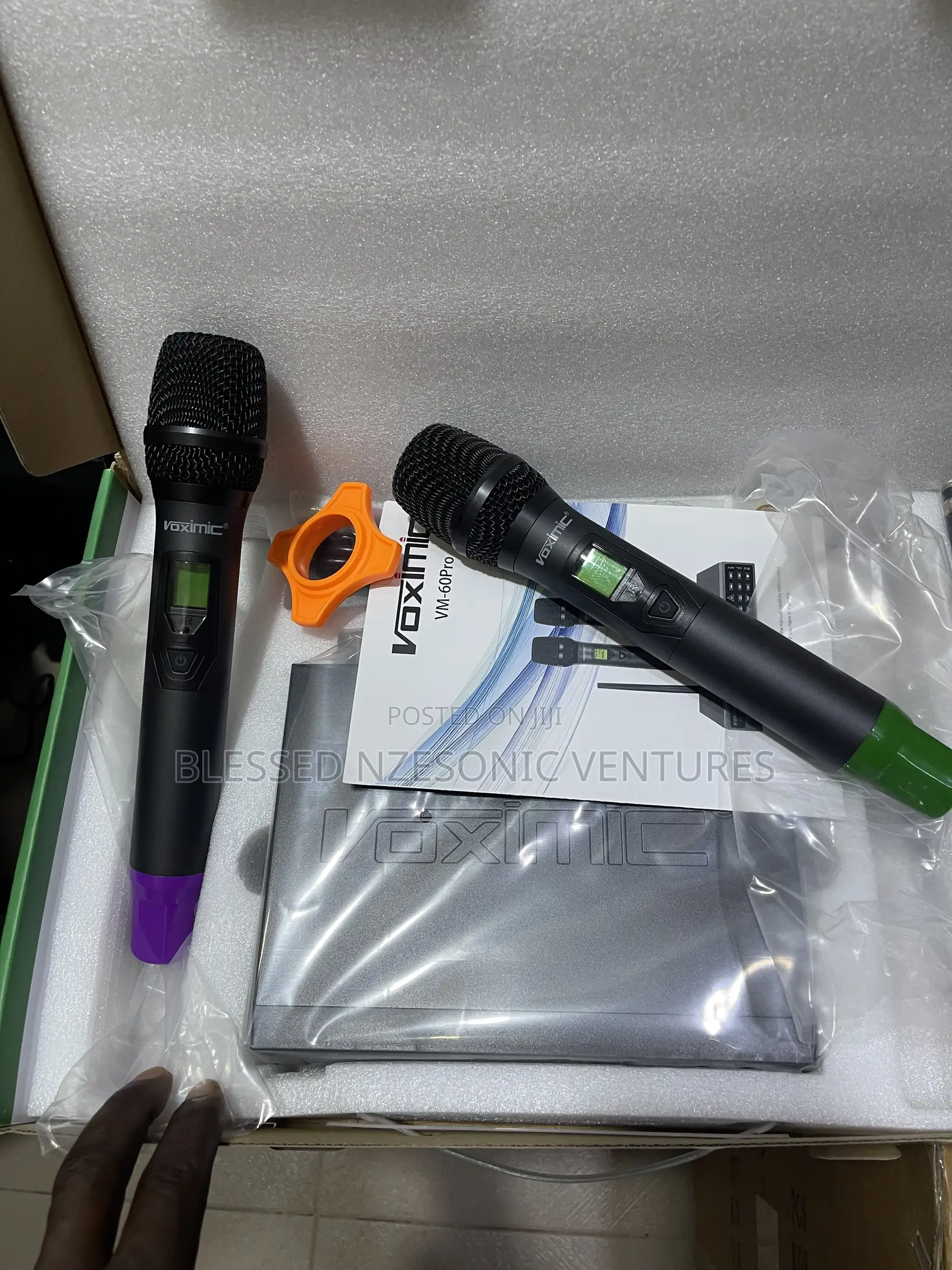 Vm-60 Pro Voximic Professional Wireless Microphone