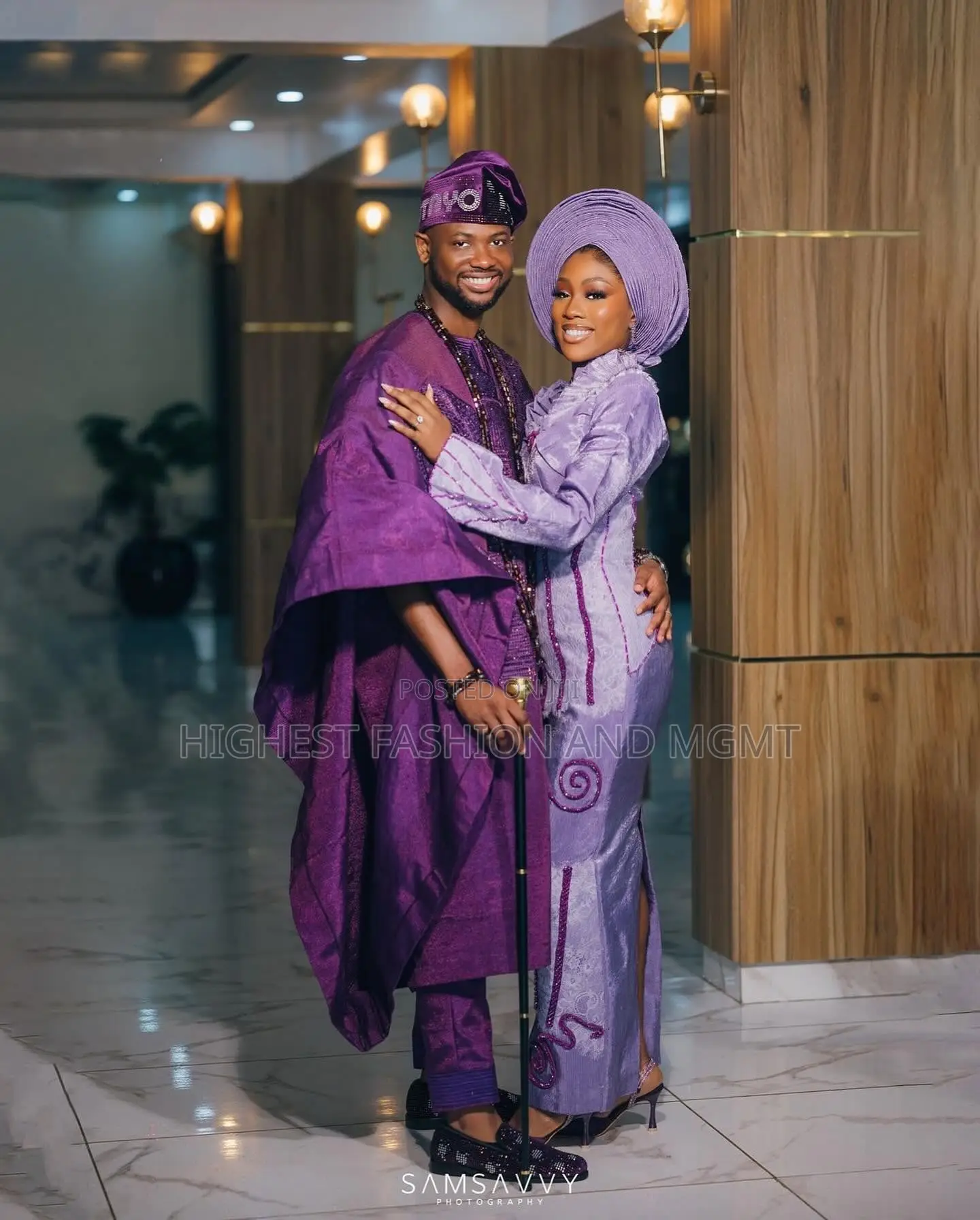 Luxury Royal Purple Lavender Traditional Set